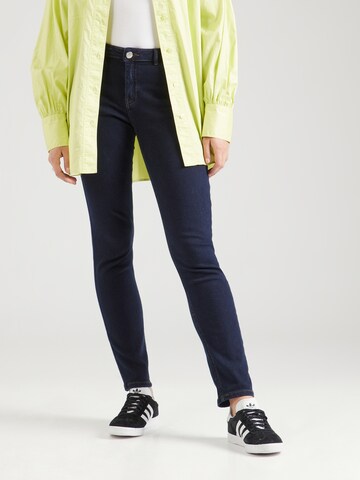 Coupe slim Jean Dorothy Perkins en bleu : devant