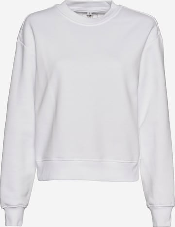 Just Rhyse Sweatshirt 'Wavy Palms' in White: front