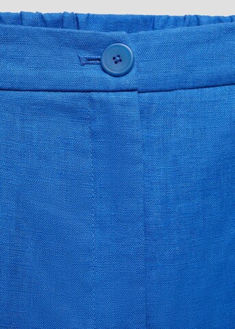 MANGO Regular Broek 'Brunoli' in Blauw