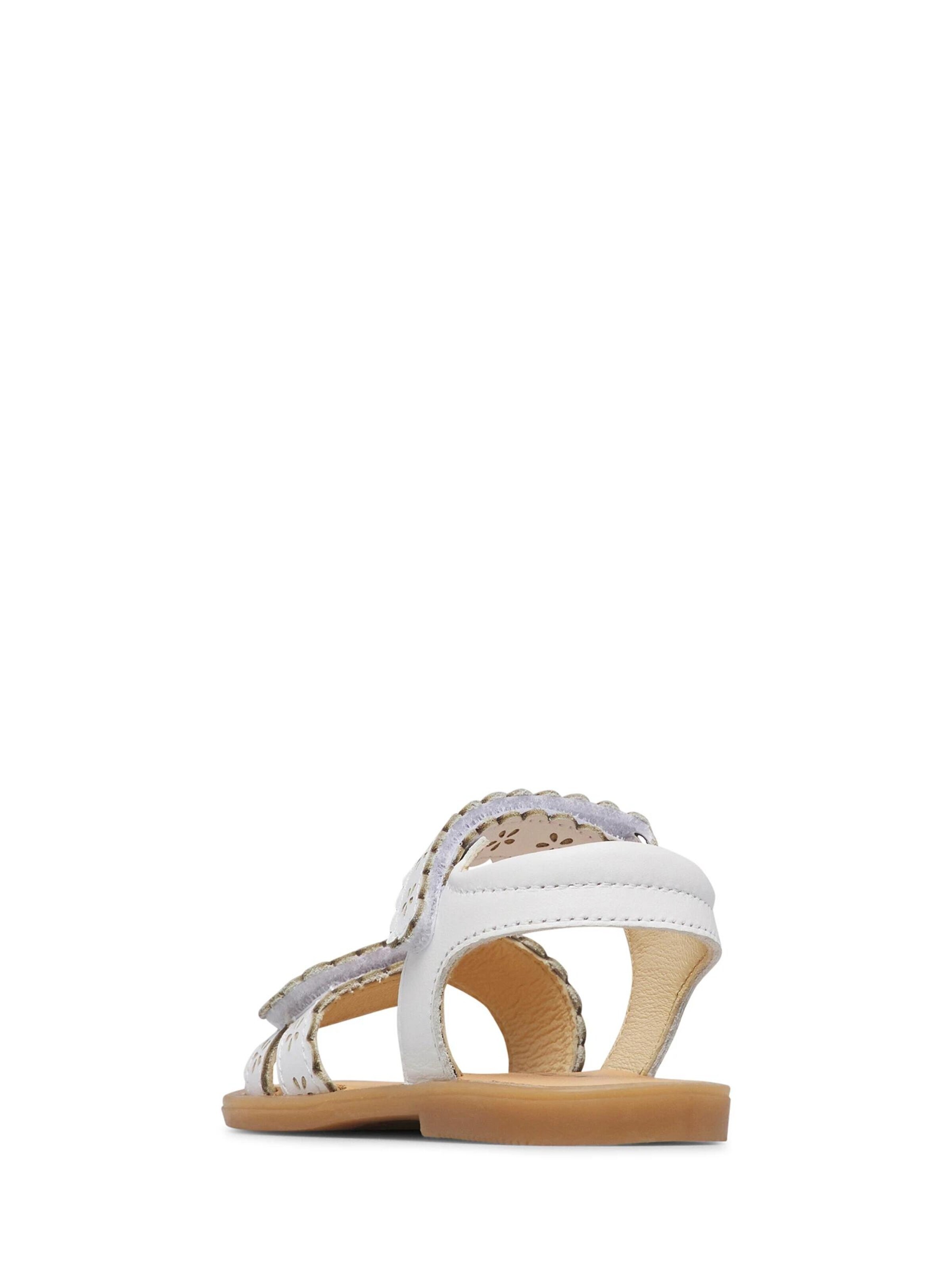 NATURINO Sandalen 'NILMIA' in Wit