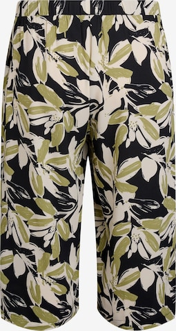 ZizziLoosefit Hlače 'CAANNI' - crna boja: prednji dio