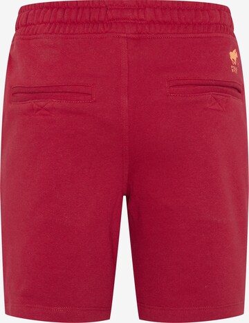 Polo Sylt Regular Shorts in Rot