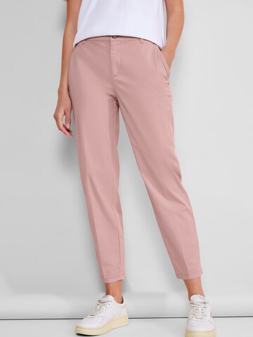 STREET ONE Regular Chino Pants in Pink