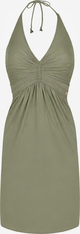 Chic by Lirette Dress 'Short halter dress Natural' in Green: front