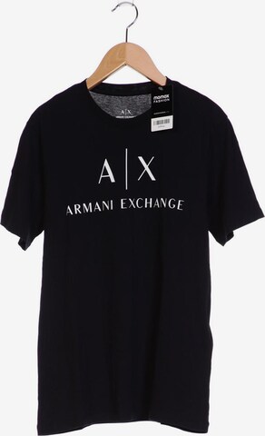 ARMANI EXCHANGE T-Shirt S in Blau: predná strana