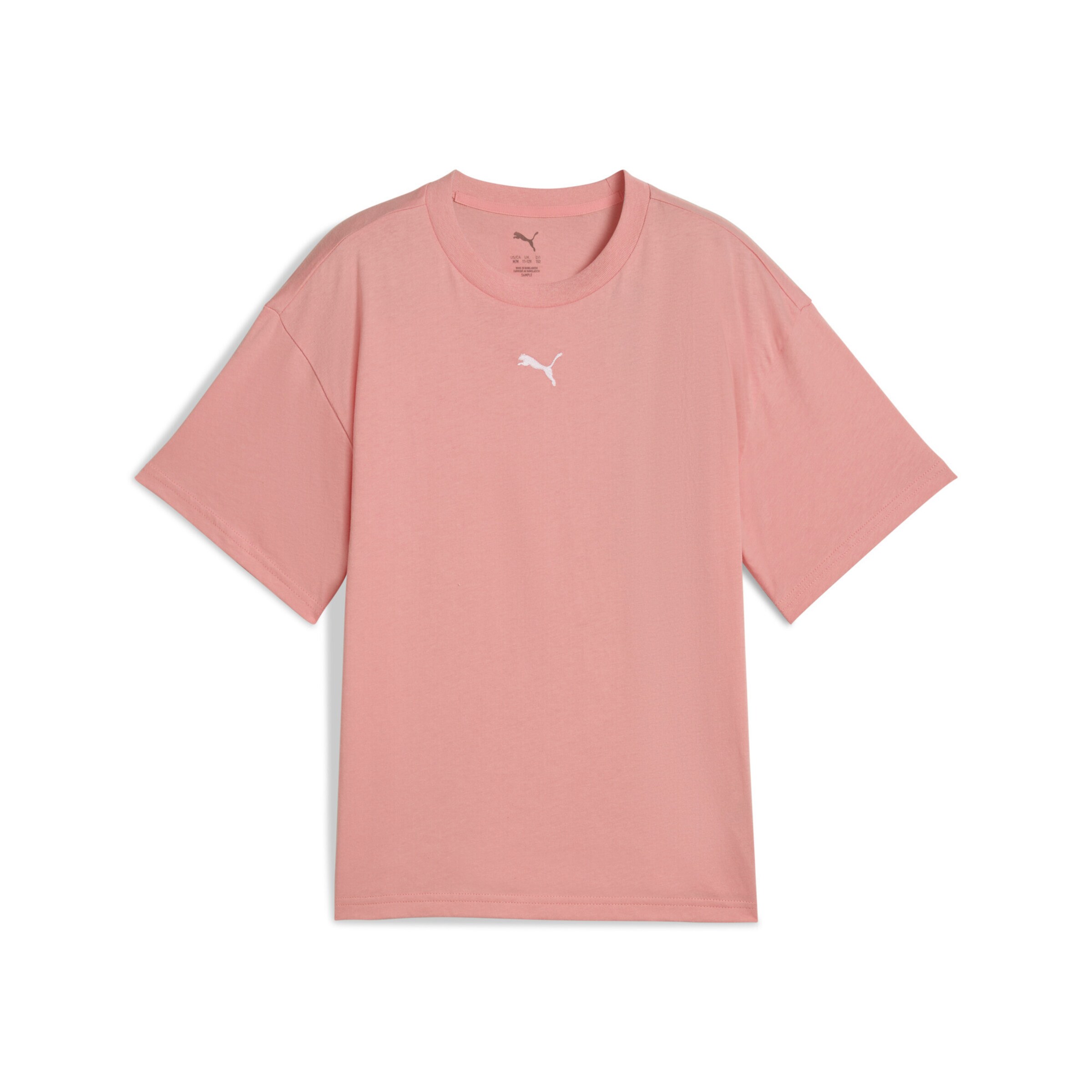 T-Shirt 'Essentials' PUMA en rose : devant