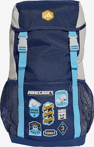 ADIDAS SPORTSWEAR Sportrucksack 'Minecraft' in Blau: Vorderseite