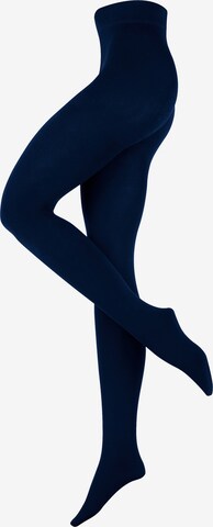 Nur Die Fijne panty 'Wohlig-Warm 100 DEN' in Blauw: voorkant