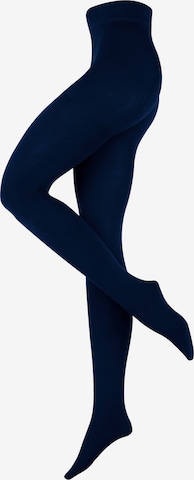 Nur Die Fine Tights 'Wohlig-Warm 100 DEN' in Blue: front