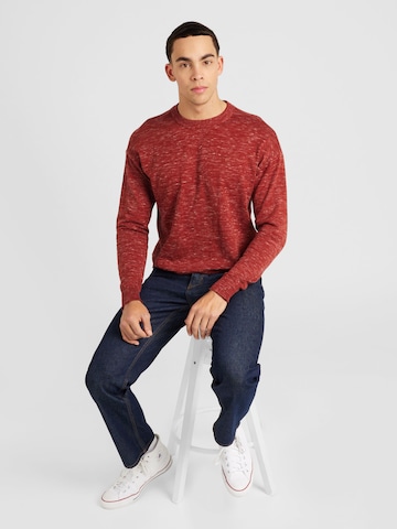 MUSTANG Sweater 'EMIL' in Red