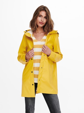 Veste mi-saison 'Ellen' ONLY en jaune : devant