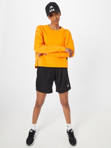 ADIDAS SPORTSWEAR Αθλητική μπλούζα φούτερ 'Mission Victory' σε πορτοκαλί