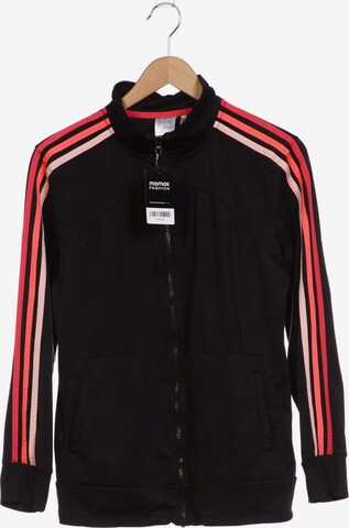 ADIDAS PERFORMANCE Sweatshirt & Zip-Up Hoodie in L in Black: front