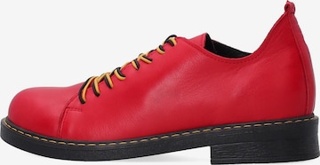 VENEZIA Schnürschuh in Rot: Vorderseite