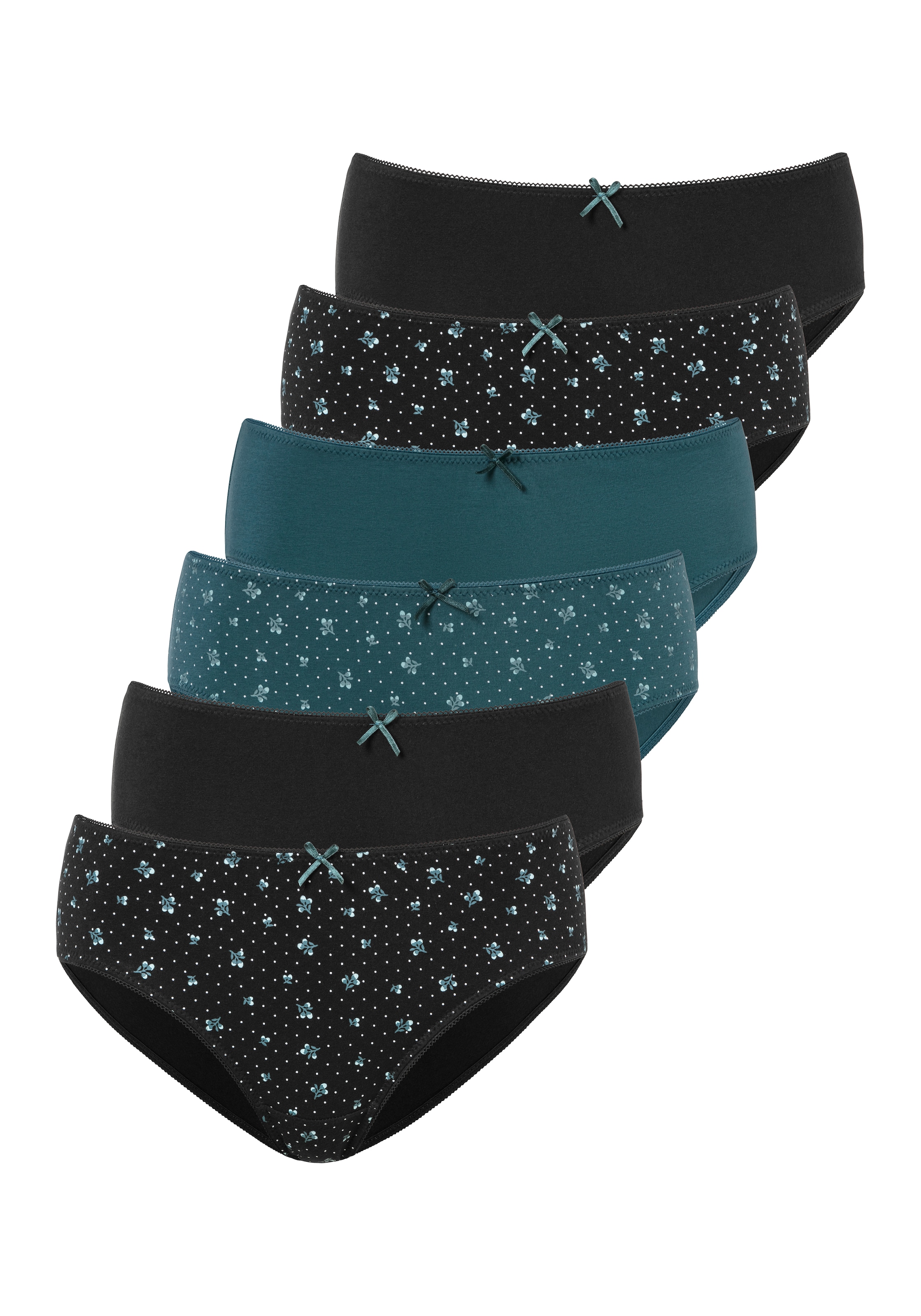 PETITE FLEUR Panty 'Jazz' in Blue: front