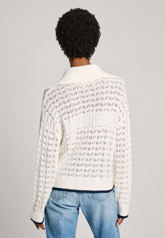Pull-over ' IVA ' Pepe Jeans en blanc