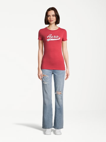 AÉROPOSTALE T-Shirt in Rot