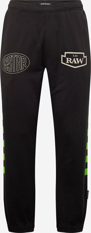 G-Star RAW - Tapered Pantalón en negro: frente