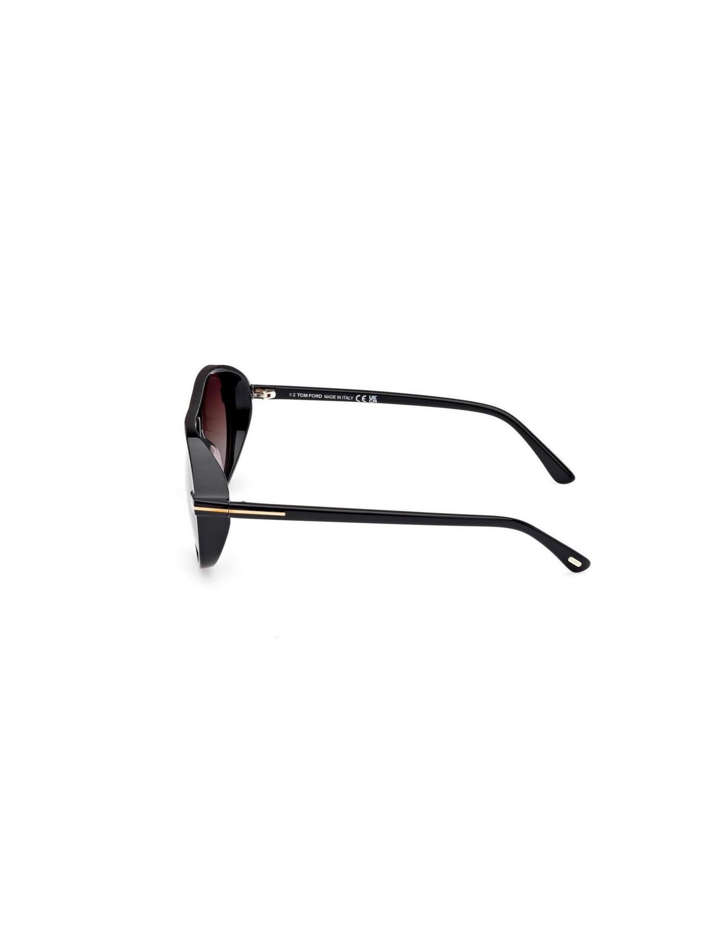 Tom Ford Zonnebril 'MARCUS FT1023 01B' in Zwart