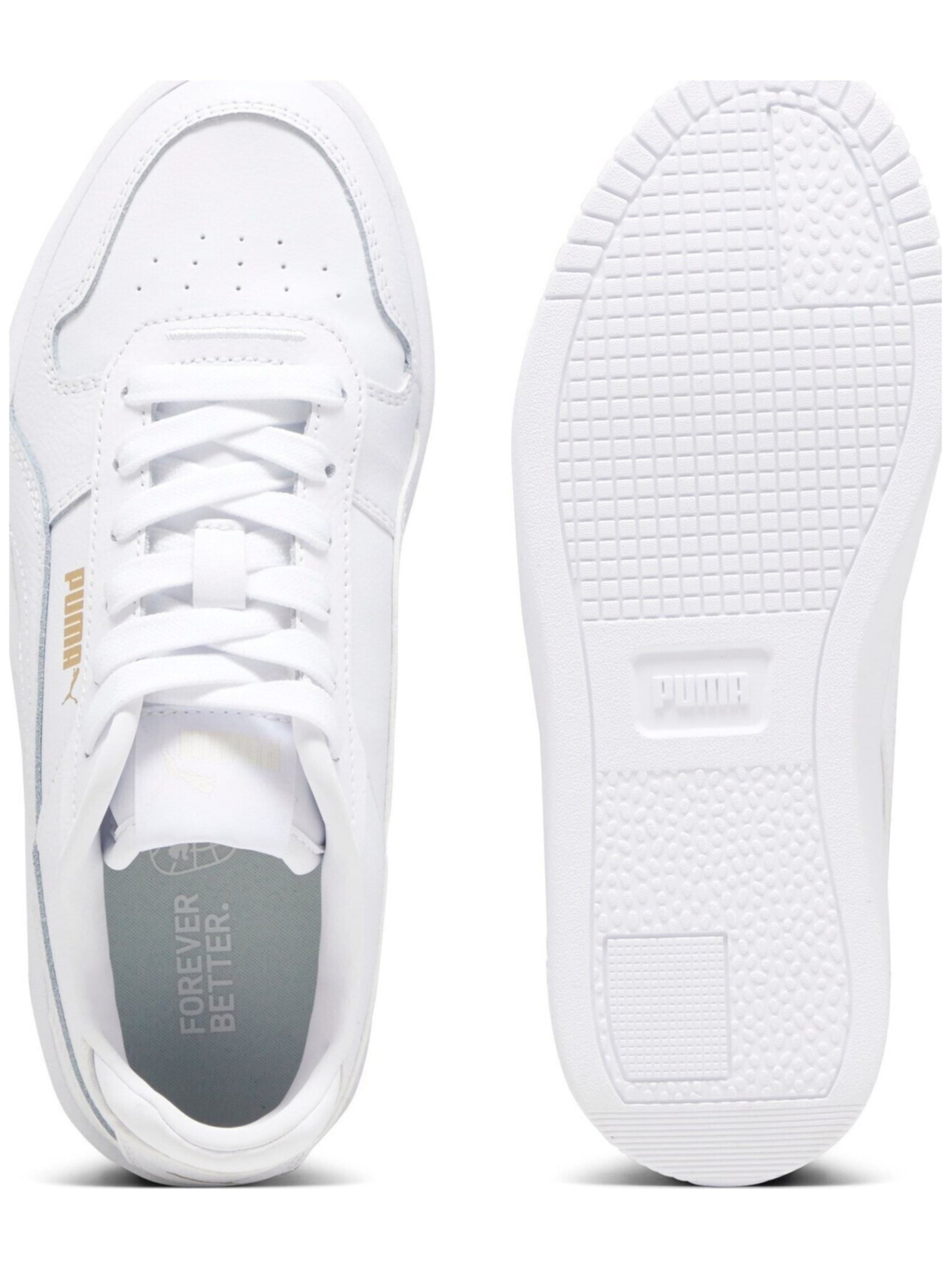 PUMA - Sapatilhas baixas 'Carina' em branco