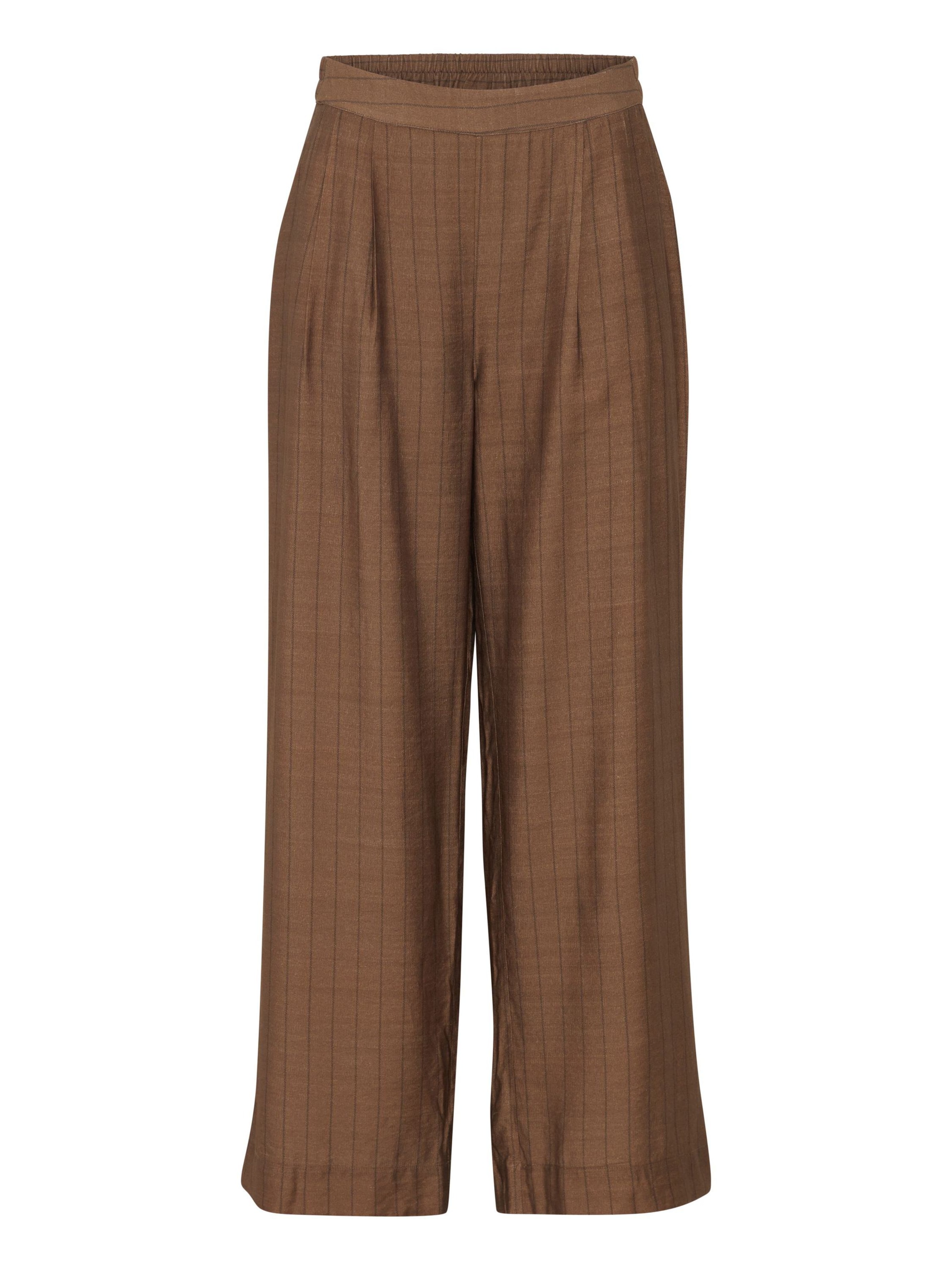 Fransa Hose 'Ariana' in Braun: Vorderseite