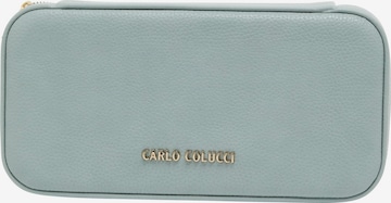 Carlo Colucci Clutch 'DeGiovanni' in Blau: predná strana