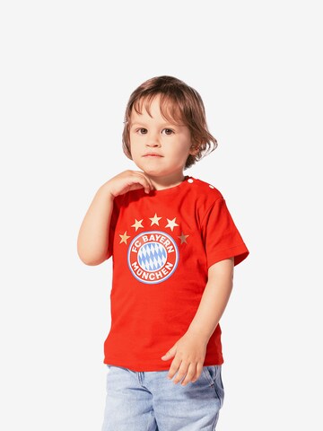 FC BAYERN MÜNCHEN T-Shirt Essential 'FC Bayern München' in Rot: predná strana