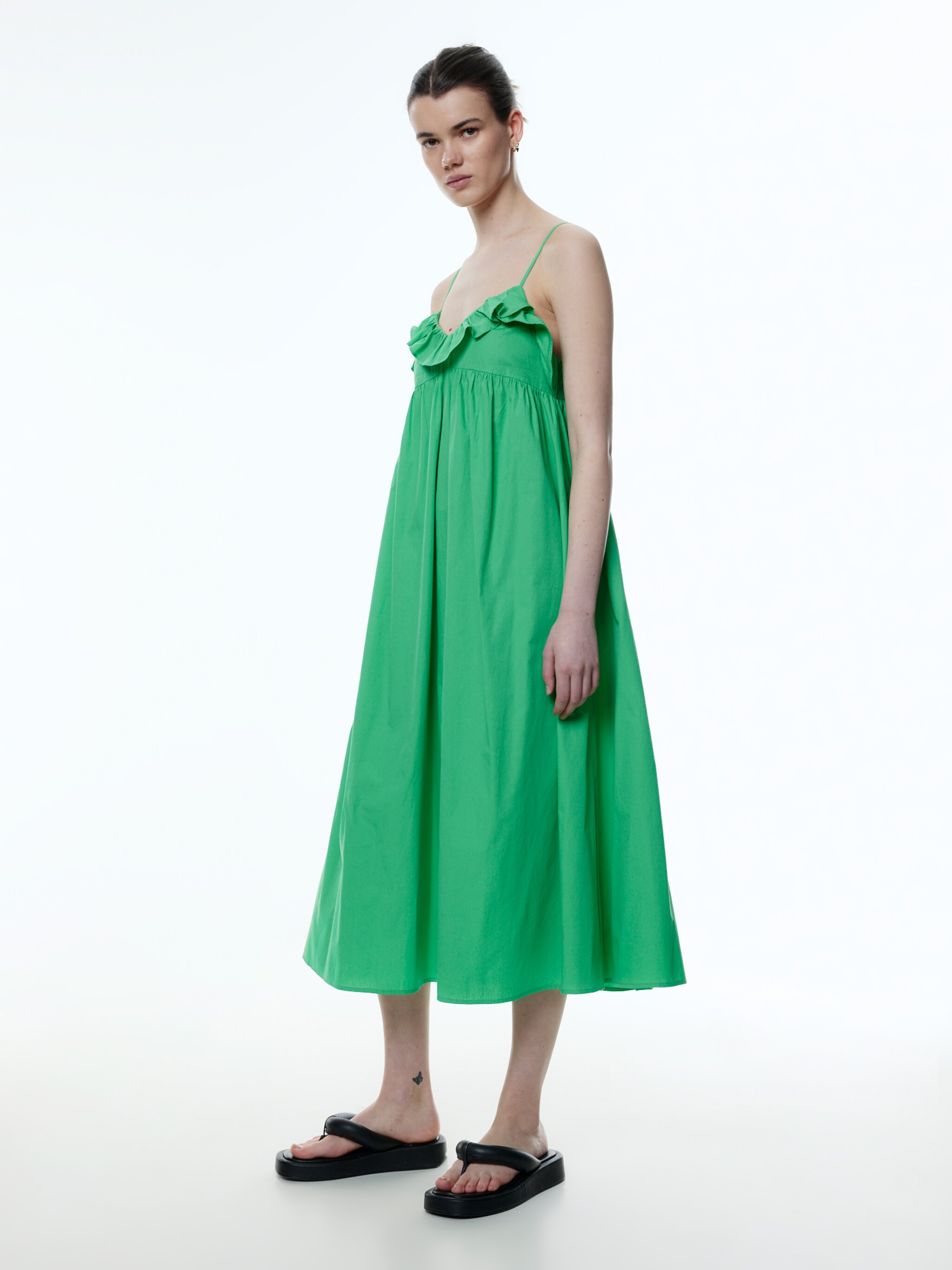 EDITED Produits Robe 'Blossom' vert clair