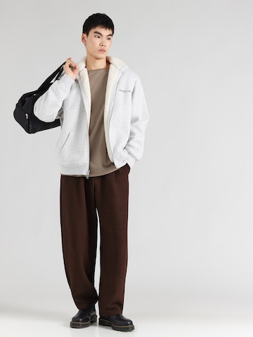 Abercrombie & Fitch Sweatjacke in Grau