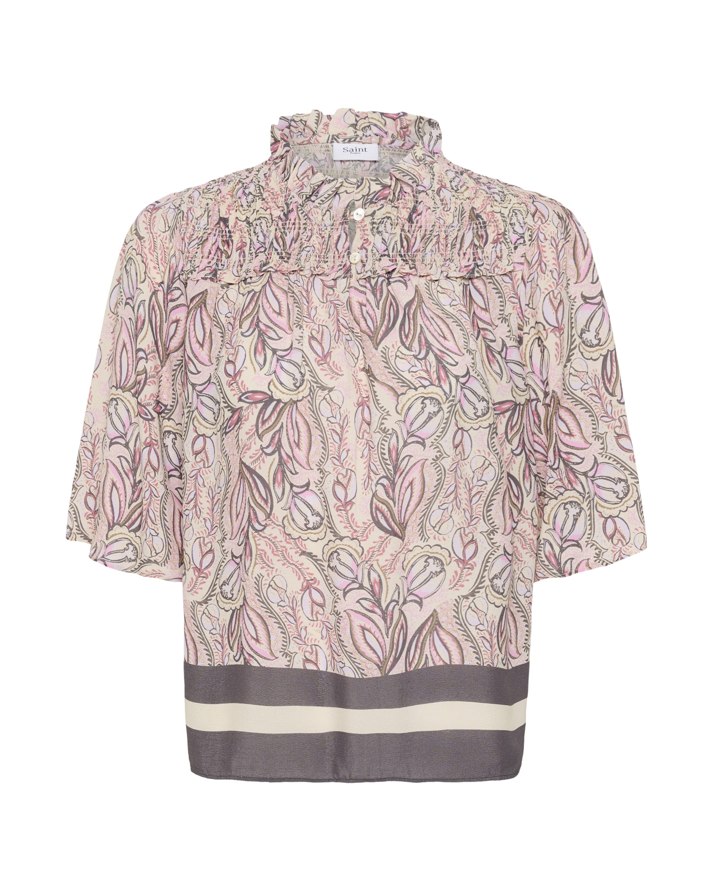 SAINT TROPEZ Bluse i pink: forside