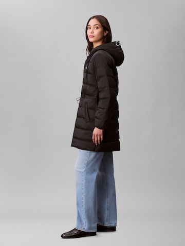 Calvin Klein Jeans Демисезонное пальто в Черный
