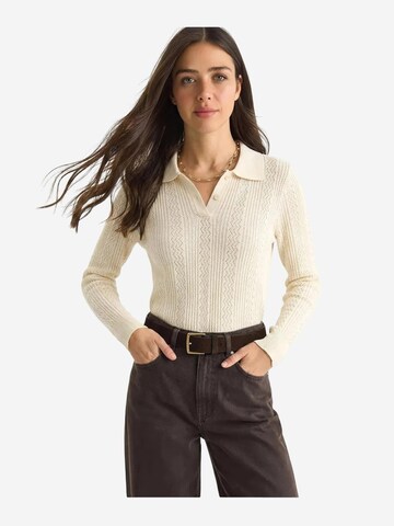 Bianco Lucci Pullover 'Pullover'‌‌‌‌‌‌ in Beige