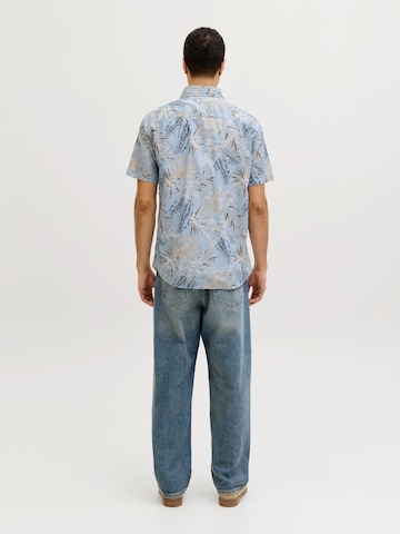 JACK & JONES - Ajuste regular Camisa 'JJHonolulu' en azul
