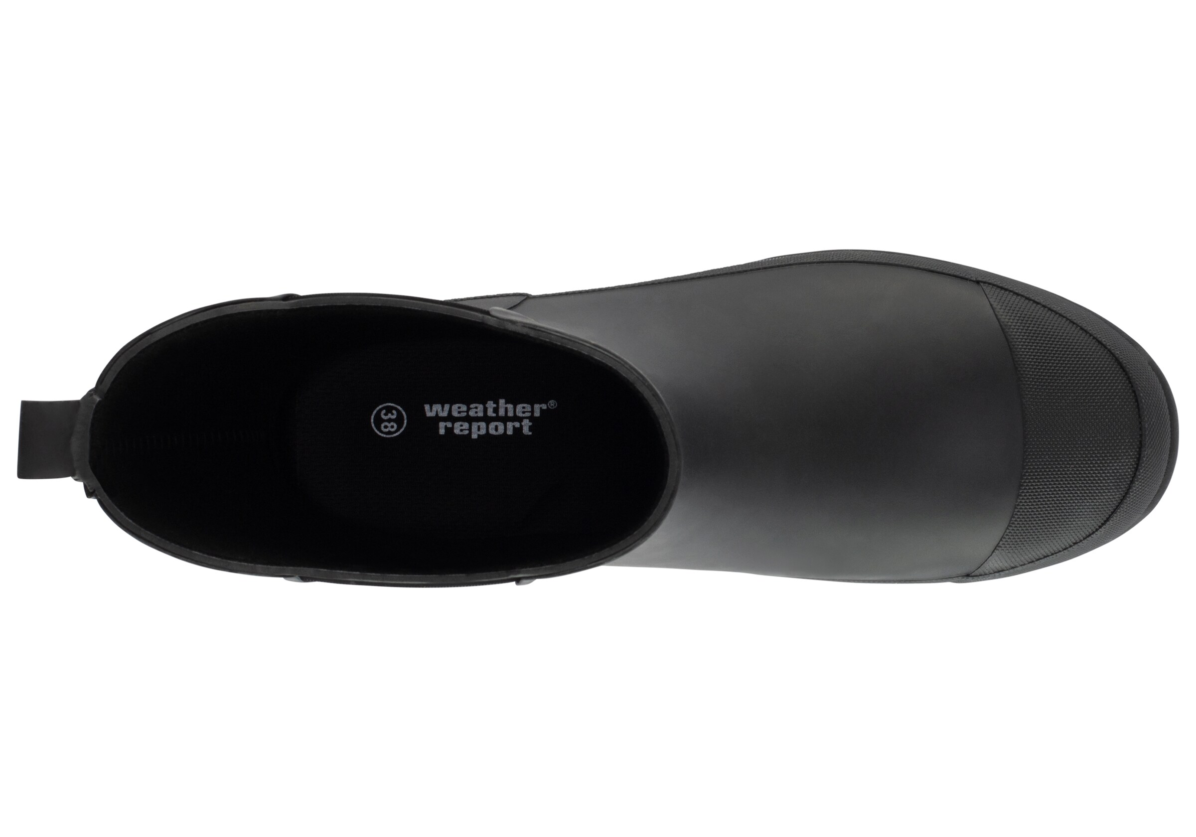Weather Report Rubber Boots in Black