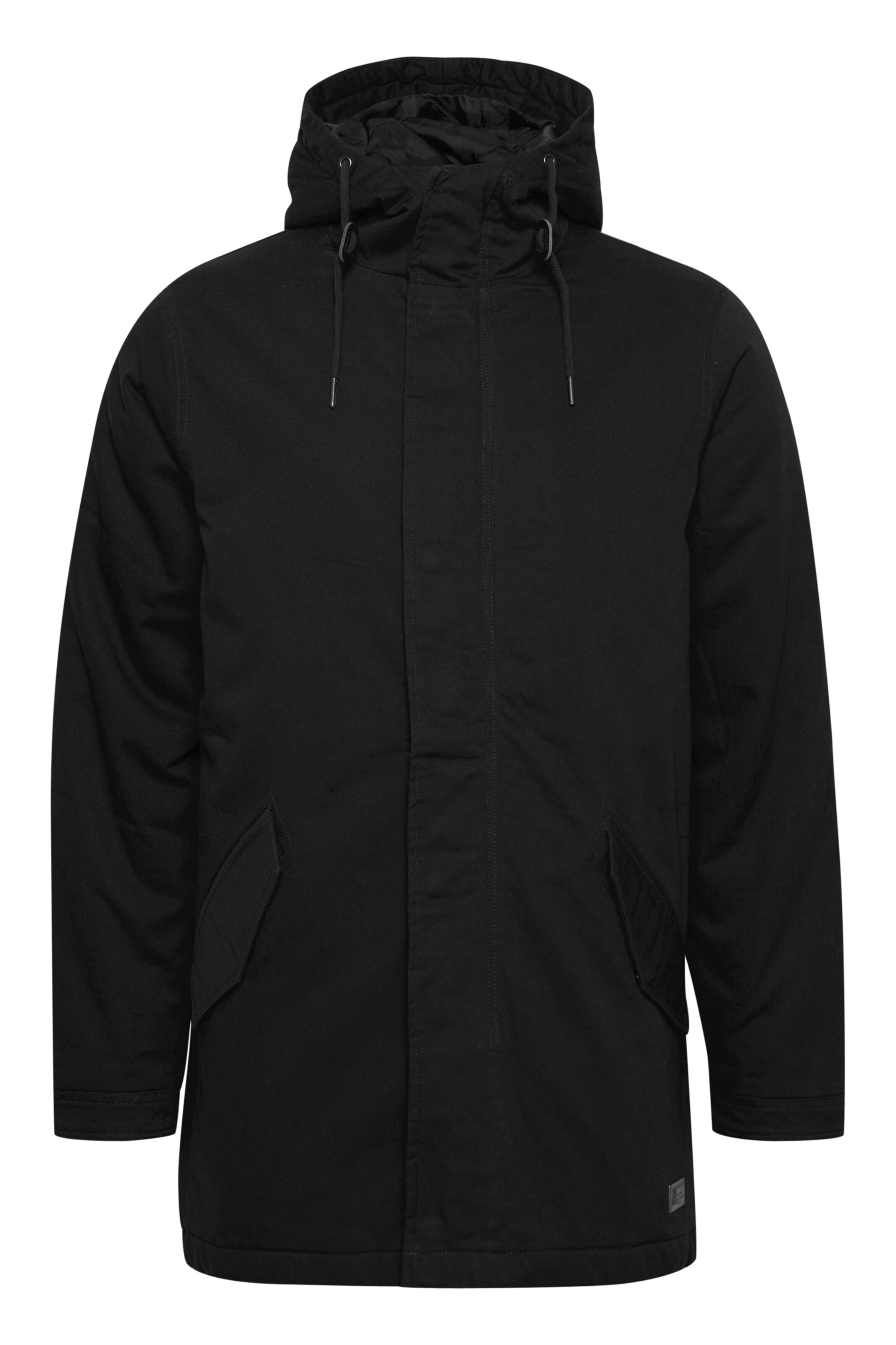 11 Project Between-Seasons Parka 'Akie' in Black: front