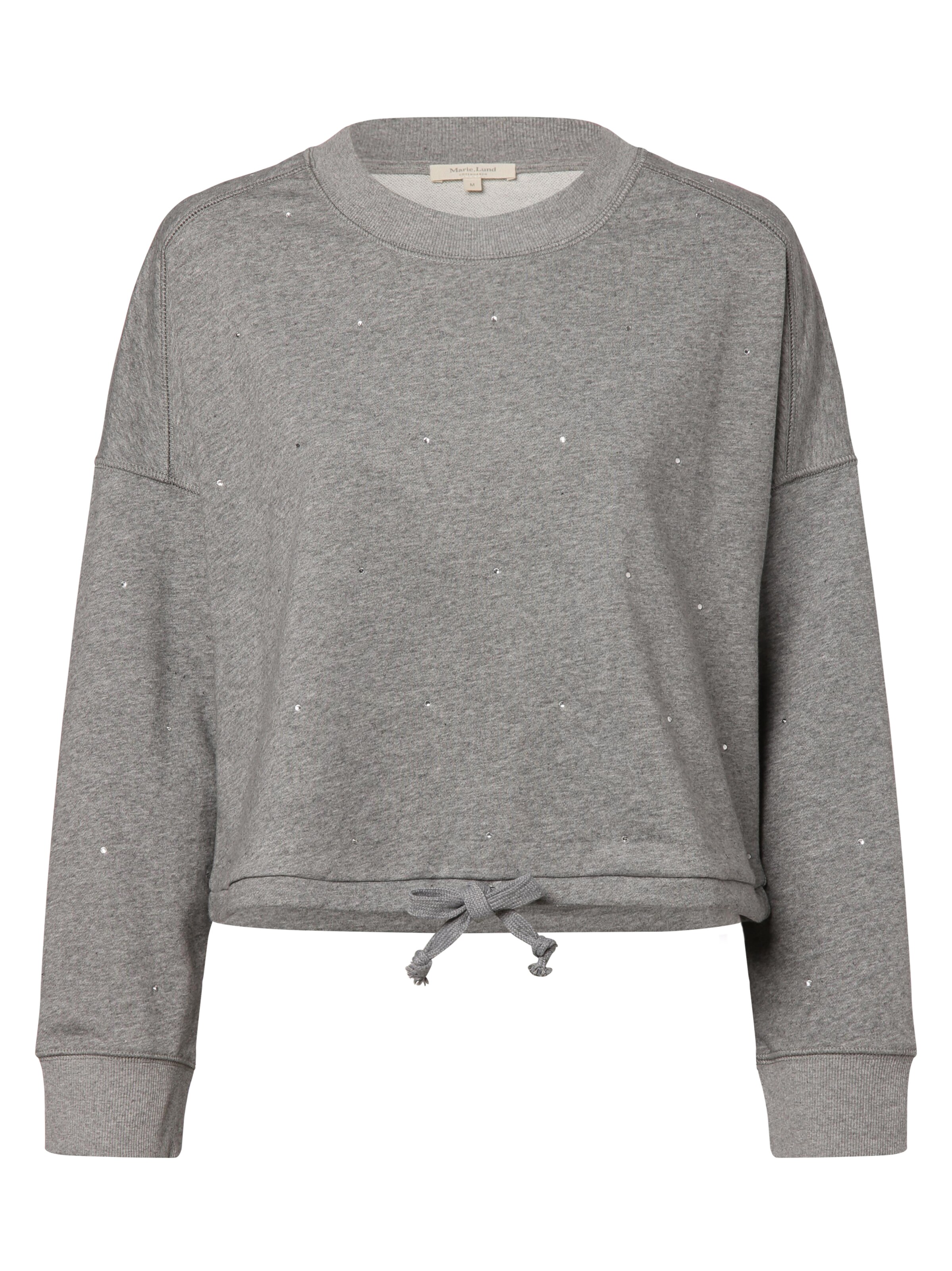 Marie Lund Sweatshirt in Grey: front