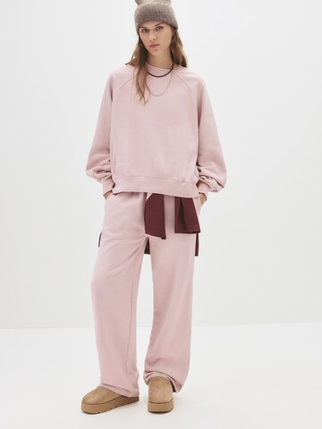Pull&Bear Mikina – pink: přední strana