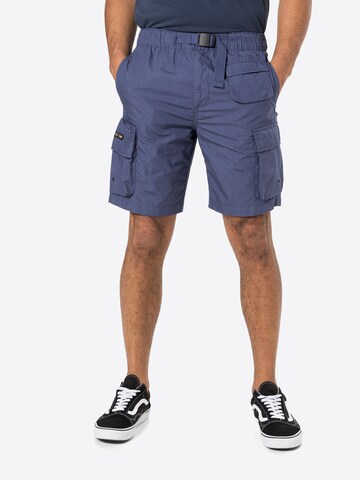 Superdry Regular Cargobroek in Blauw: voorkant