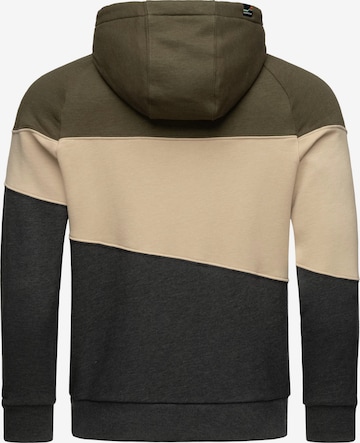 Ragwear Sweatshirt 'Thres' in Braun