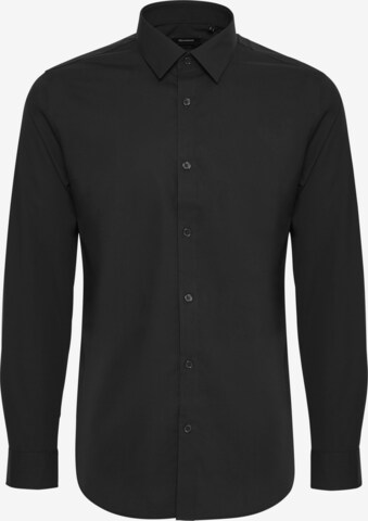 Matinique Slim Fit Hemd 'Robo ' in Schwarz: predná strana