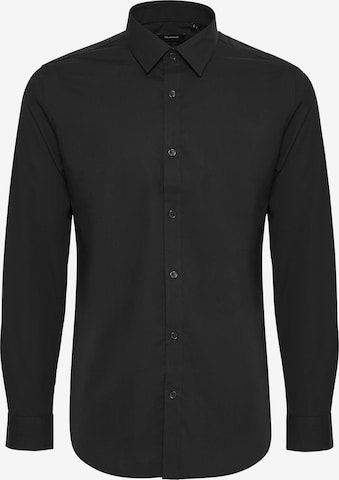Matinique Button Up Shirt 'Robo ' in Black: front