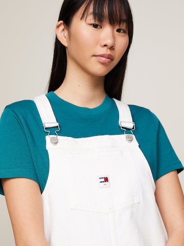 Tommy Jeans Overall Skirt in White