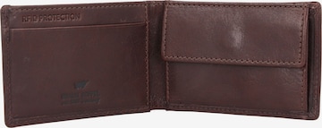 Braun Büffel Wallet 'Arezzo' in Brown