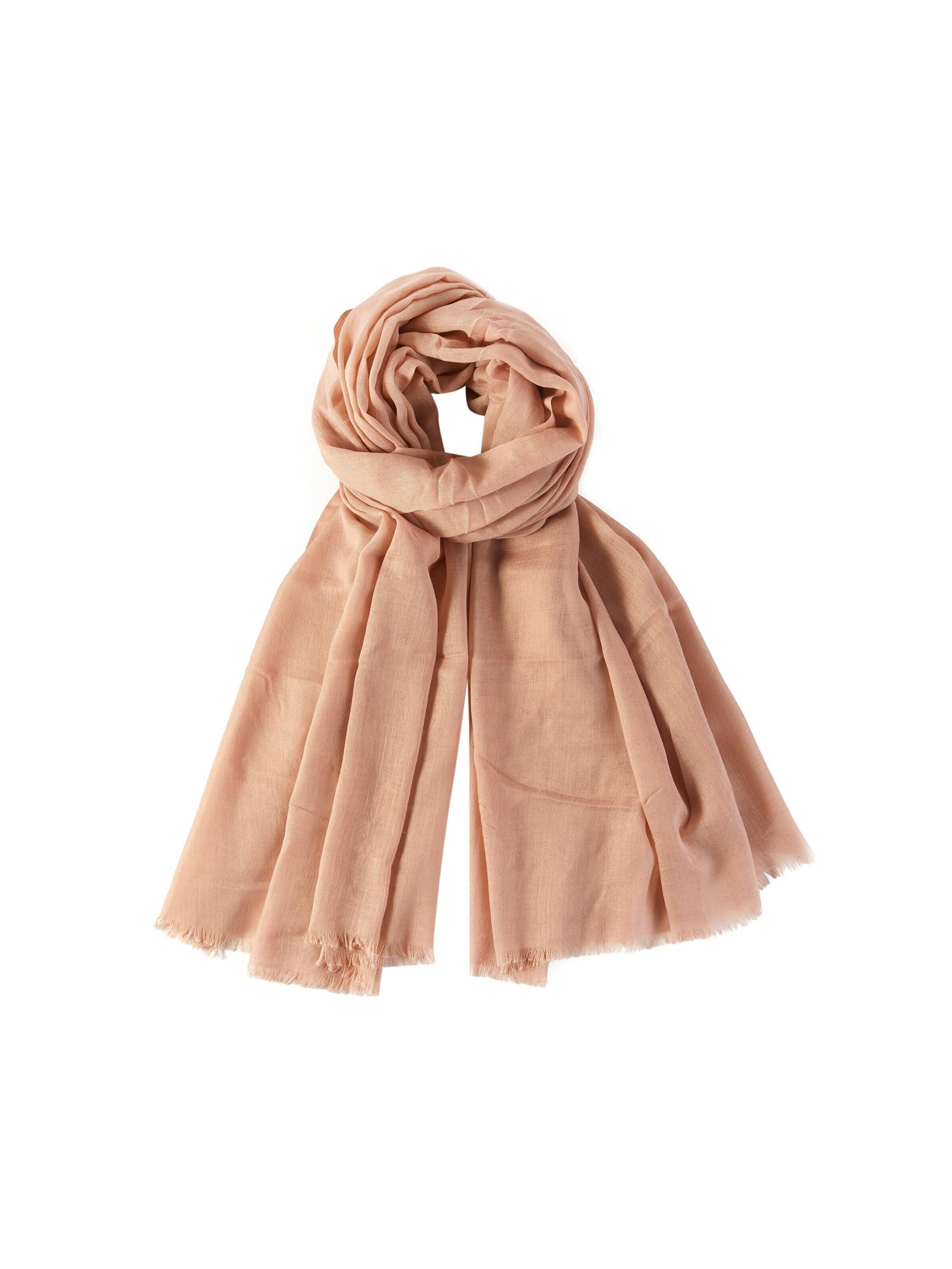 alberto cabale Scarf 'Everydays' in Beige: front