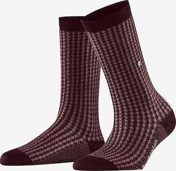 BURLINGTON Socken 'Pepita' in Rot: Vorderseite