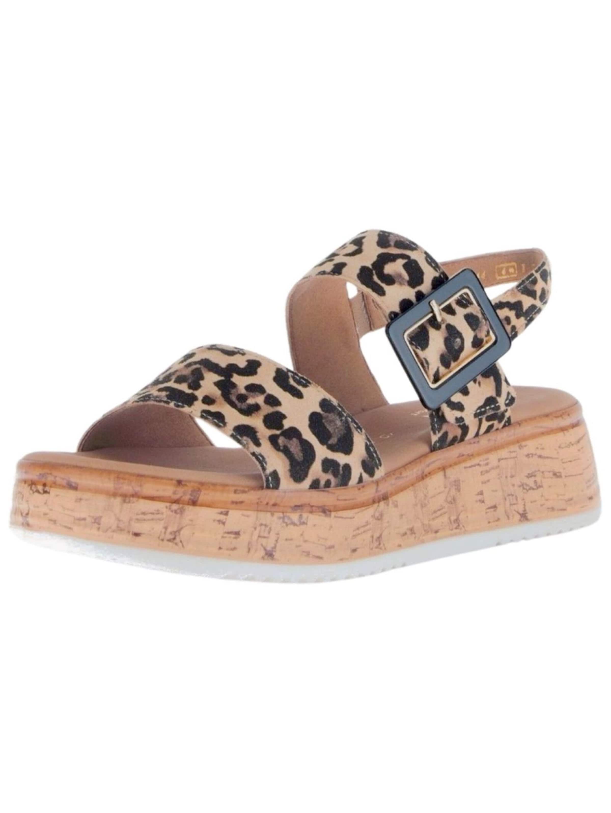 GABOR Sandaal in Bruin: voorkant