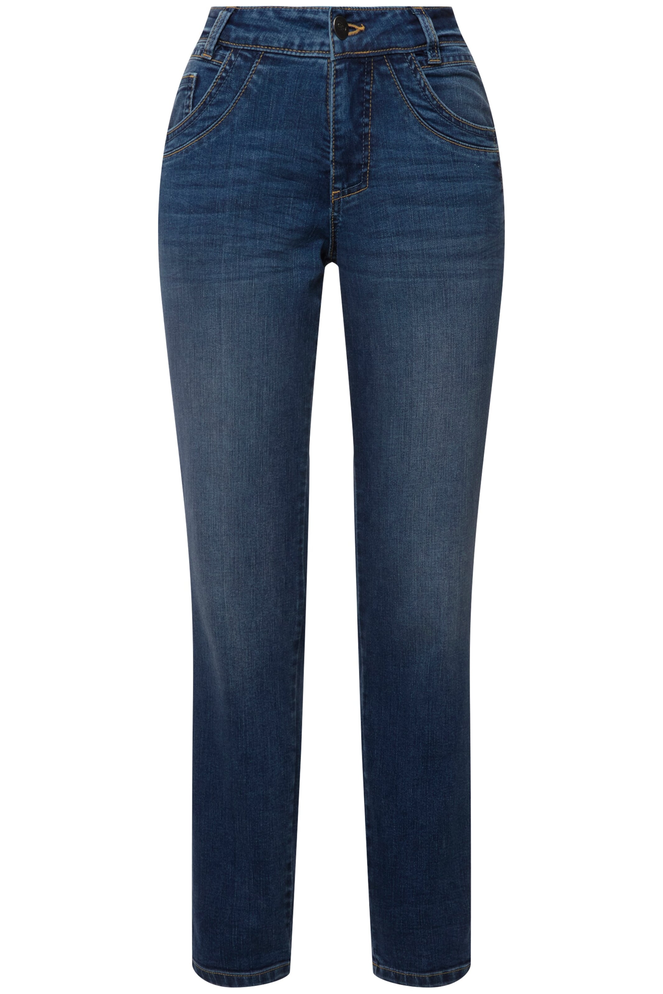 LAURASØN Slimfit Jeans in Blau: Vorderseite