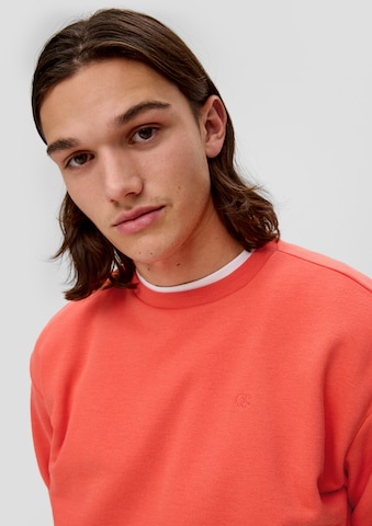 QS Sweatshirt in Oranje