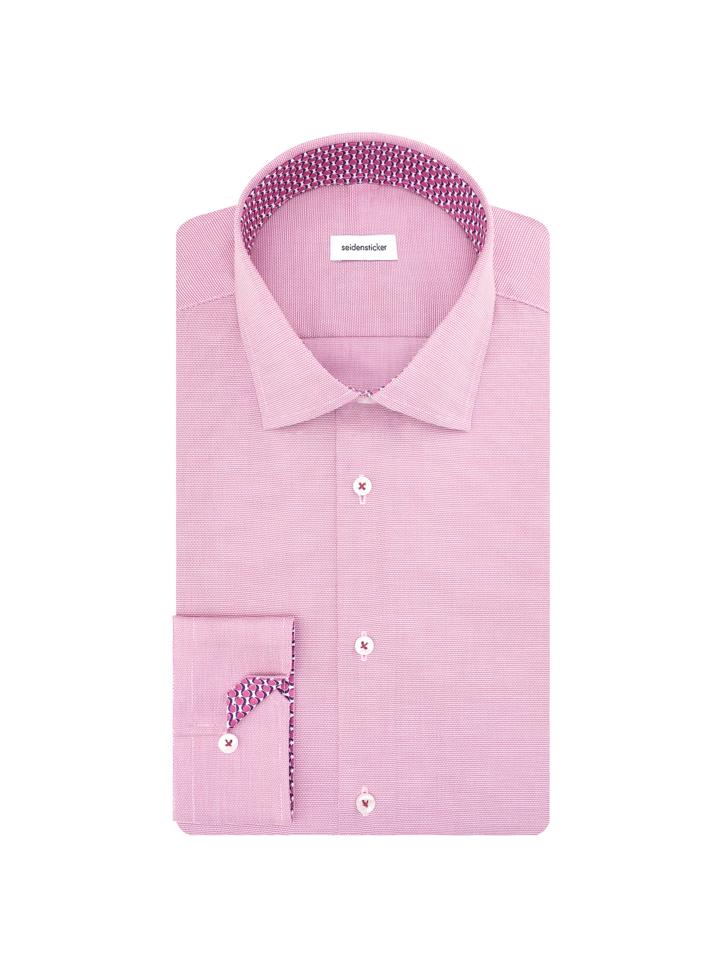 Coupe slim Chemise business SEIDENSTICKER en rose