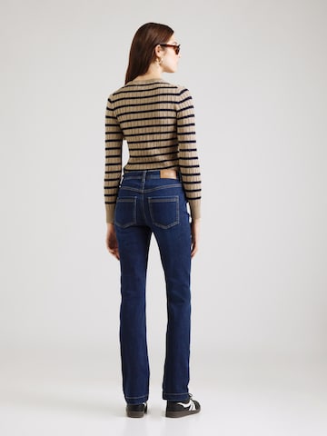 STREET ONE - Bootcut Vaquero en azul